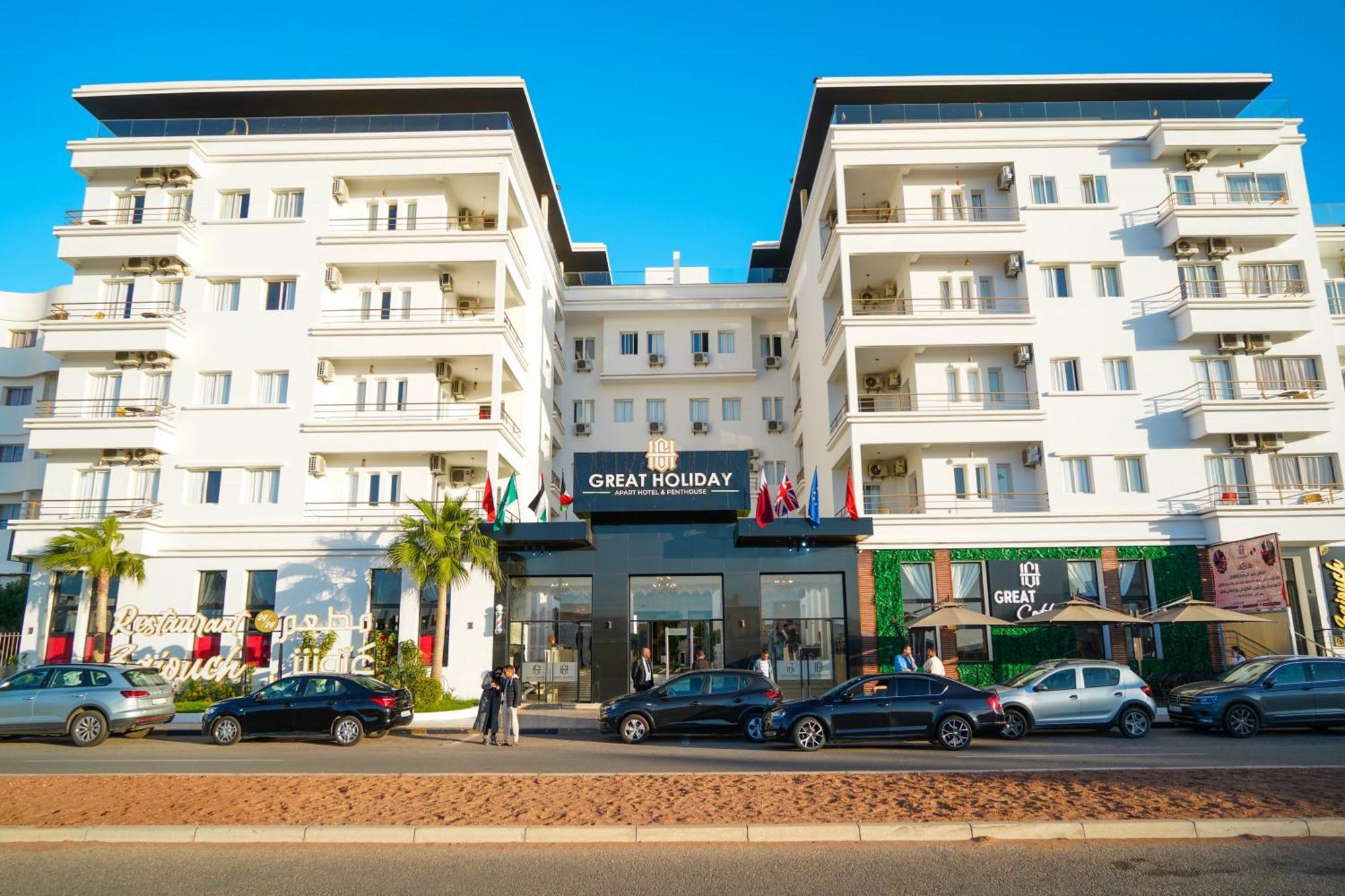 Great Holiday Apart-Hotel & Penthouse Agadir Exteriör bild