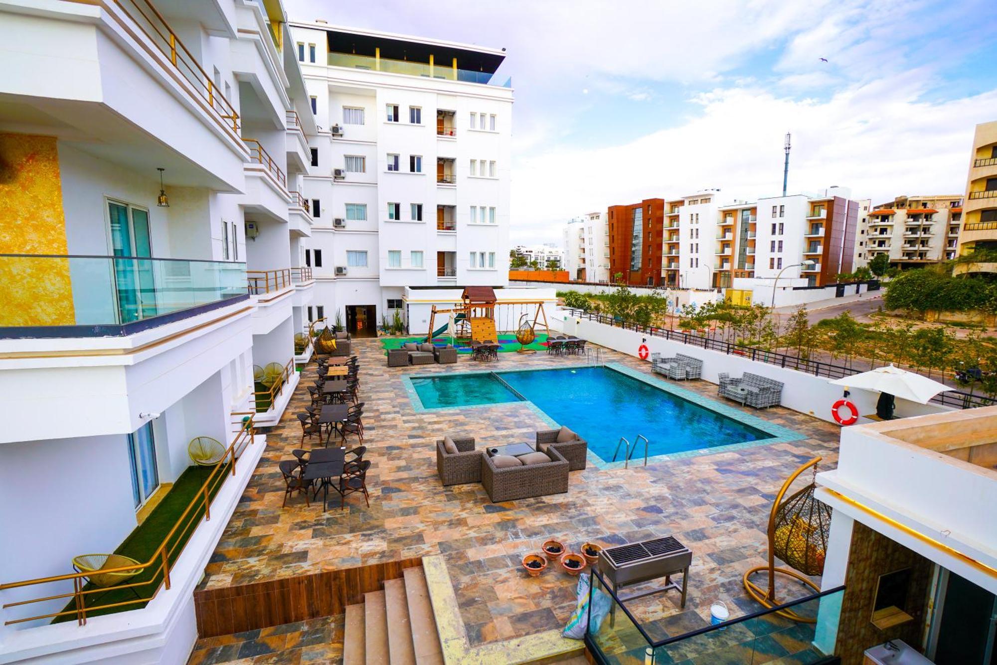 Great Holiday Apart-Hotel & Penthouse Agadir Exteriör bild