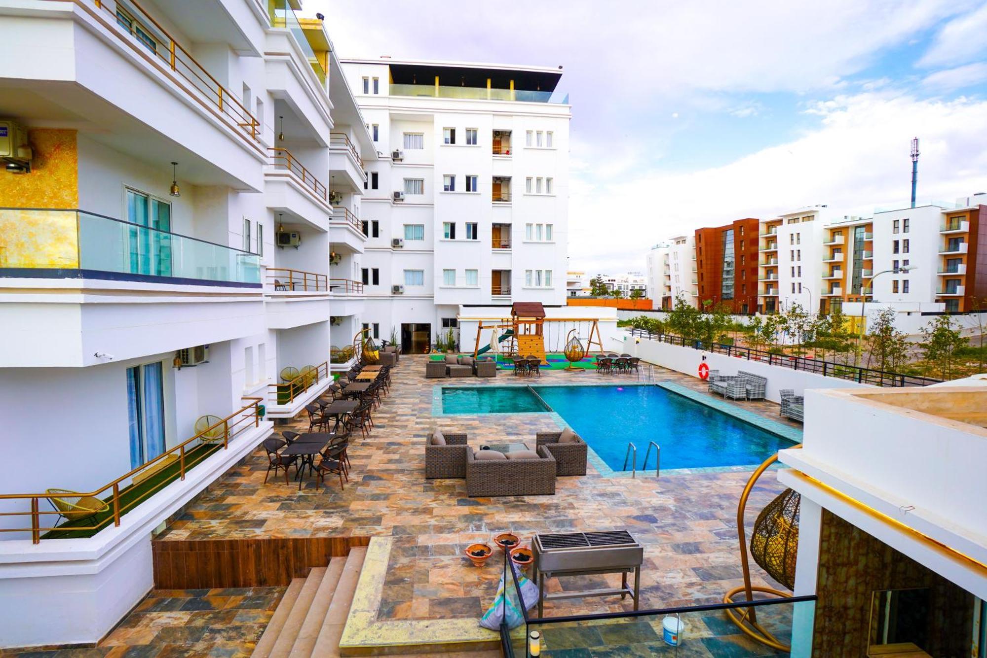 Great Holiday Apart-Hotel & Penthouse Agadir Exteriör bild